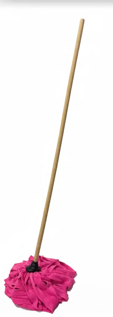 Trapeador de microfibra no. 16 baston de madera